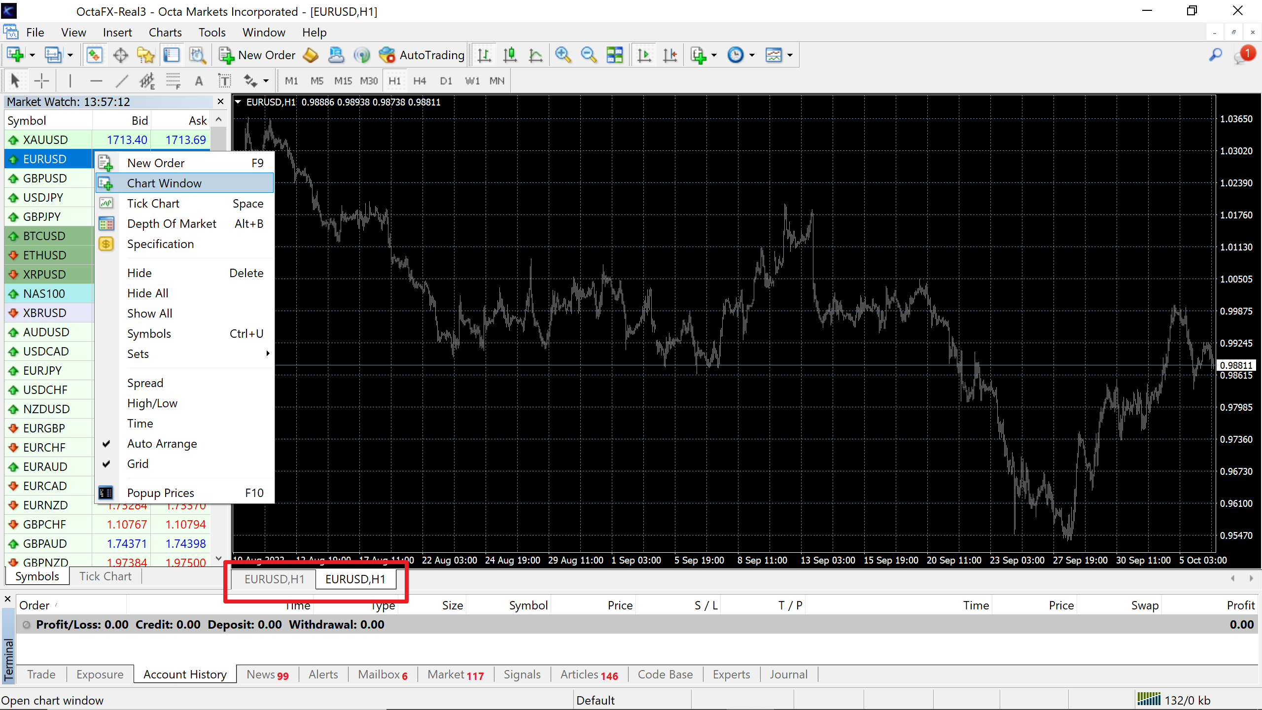 How to apply indicator options to your Mt4/Mt5 platform — Octa