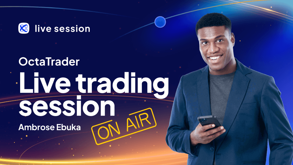 Live trading session