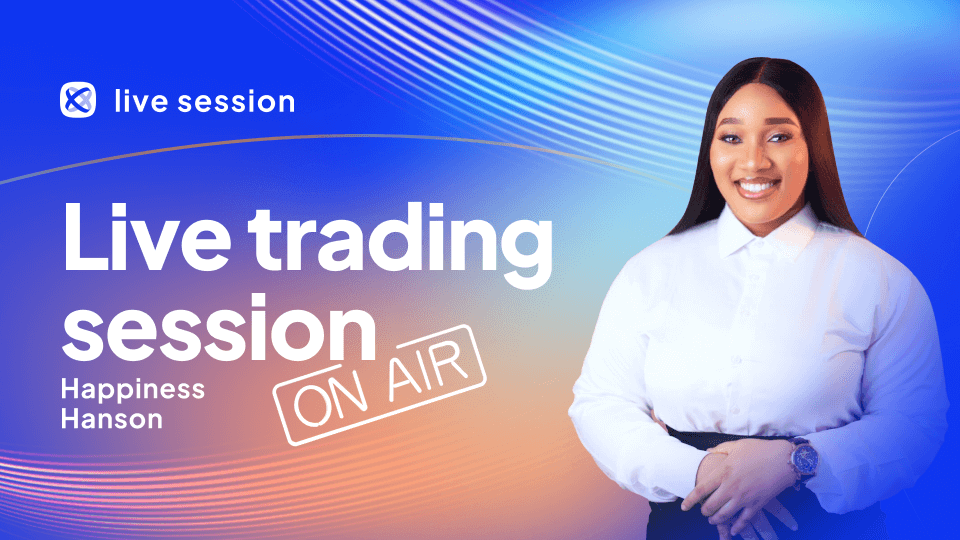 Live trading session