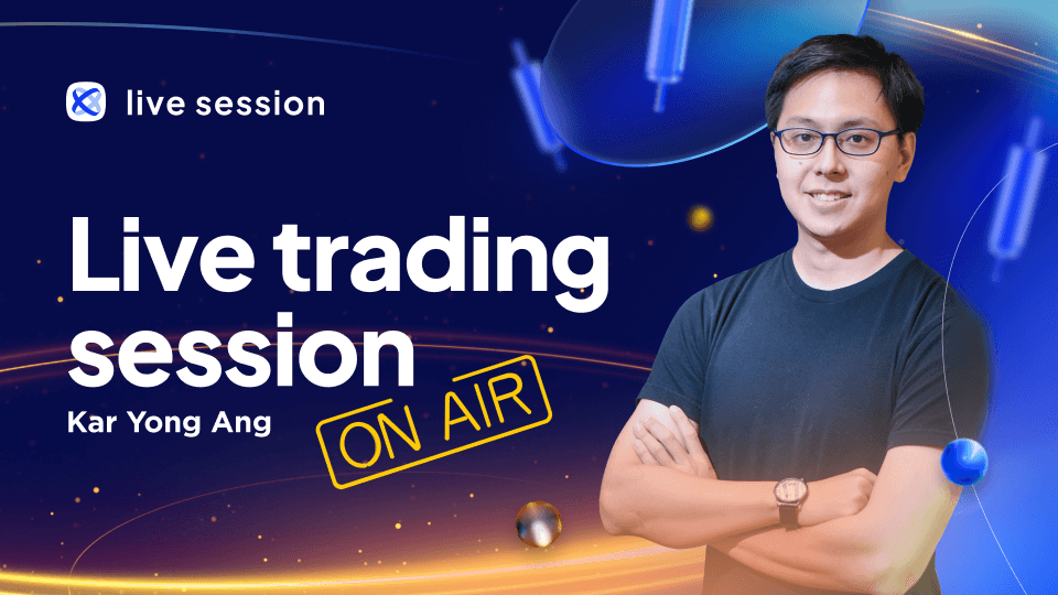 Live trading session