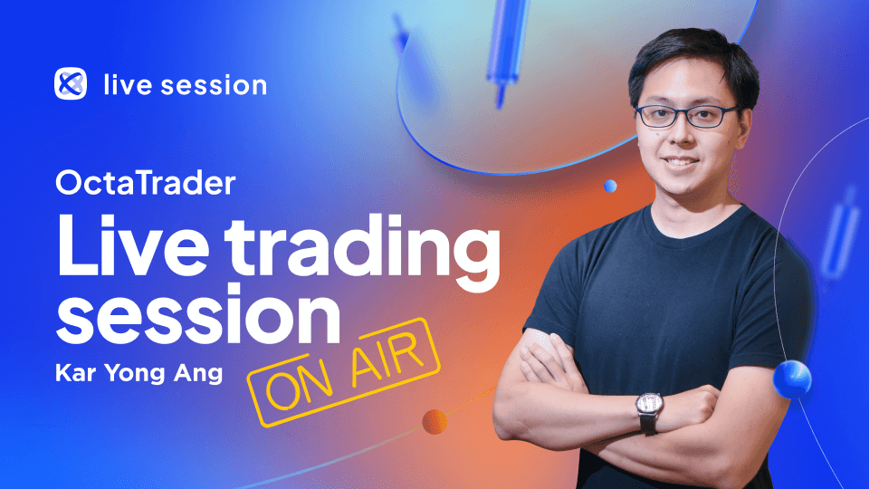 Live trading session