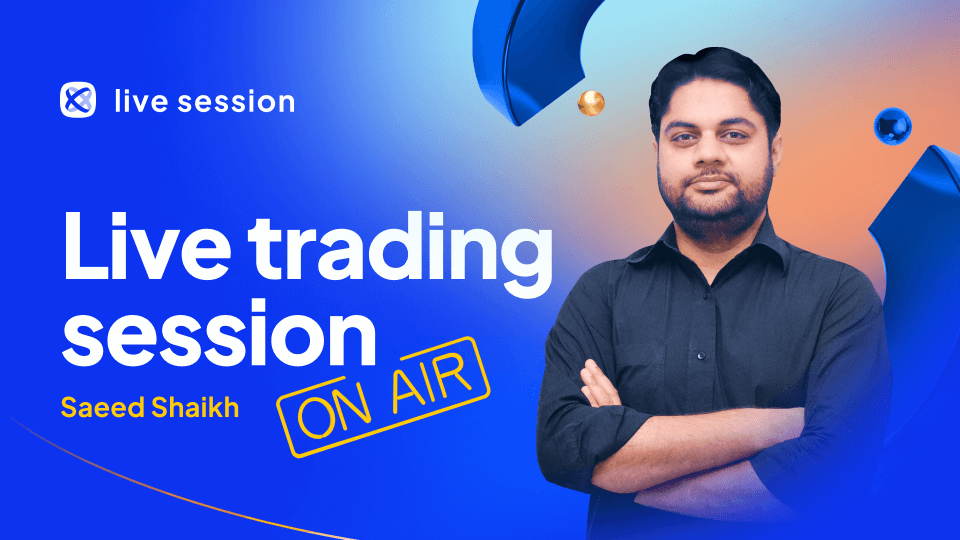 Live trading session